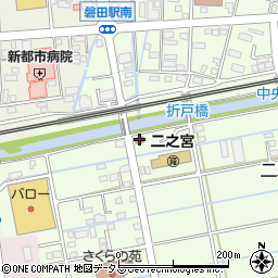 宮本区公会堂周辺の地図