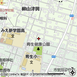三重県津市柳山津興1407周辺の地図