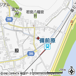 岡山県岡山市北区原1011周辺の地図