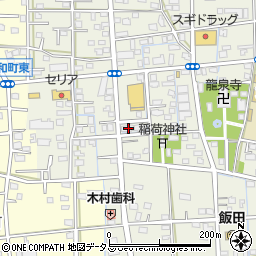 静岡県浜松市中央区飯田町943周辺の地図