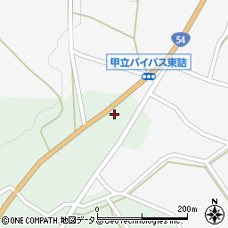 広島県安芸高田市甲田町上甲立159周辺の地図