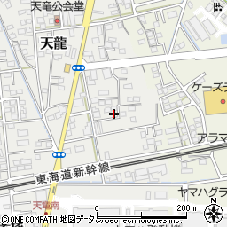 静岡県磐田市天龍540周辺の地図