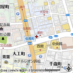 静岡県浜松市中央区鍛冶町312周辺の地図