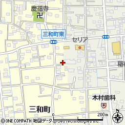 静岡県浜松市中央区飯田町273周辺の地図