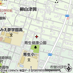 三重県津市柳山津興1406周辺の地図