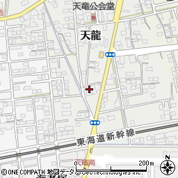 静岡県磐田市天龍495周辺の地図