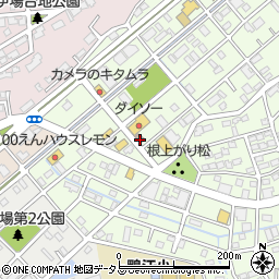 浜松根上り松郵便局 ＡＴＭ周辺の地図