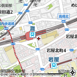 神戸市立　発達障害者東部相談窓口周辺の地図