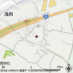岡山県岡山市東区浅川199周辺の地図