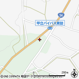 広島県安芸高田市甲田町上甲立159周辺の地図