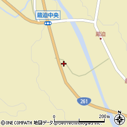 広島県山県郡北広島町蔵迫533周辺の地図