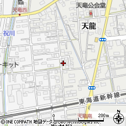 静岡県磐田市天龍1023-14周辺の地図