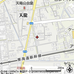 静岡県磐田市天龍1112周辺の地図