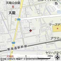静岡県磐田市天龍545周辺の地図