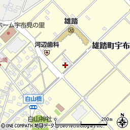 静岡県浜松市中央区雄踏町宇布見7413周辺の地図