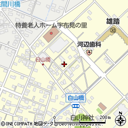 静岡県浜松市中央区雄踏町宇布見9502周辺の地図