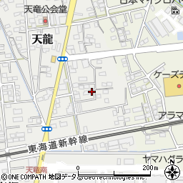 静岡県磐田市天龍540-2周辺の地図