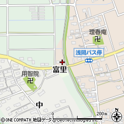 静岡県袋井市浅岡626周辺の地図