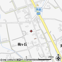 愛知県豊橋市天伯町梅ヶ丘42周辺の地図