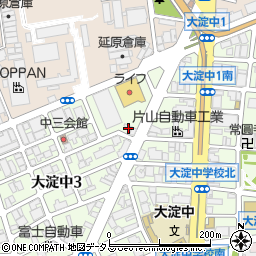 創研学院　北梅田校周辺の地図