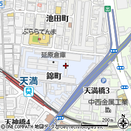 富士物流株式会社　関西支社大阪営業所周辺の地図