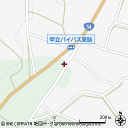 広島県安芸高田市甲田町上甲立151周辺の地図