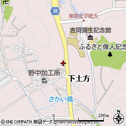 静岡県掛川市下土方327周辺の地図