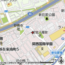 第一工業神戸営業所周辺の地図
