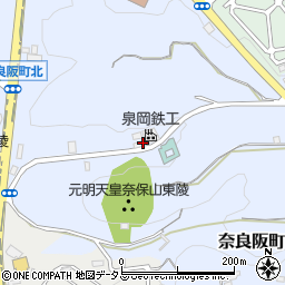 泉岡鉄工周辺の地図