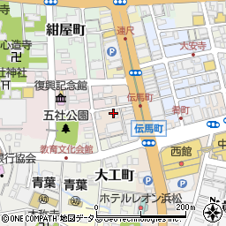 静岡県浜松市中央区伝馬町311周辺の地図