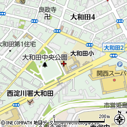 大阪市立大和田小学校周辺の地図