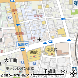日本生命浜松センタービル周辺の地図
