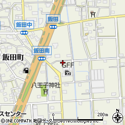 静岡県浜松市中央区飯田町1378周辺の地図