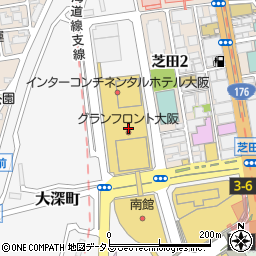 タリーズコーヒーグランフロント大阪北館１Ｆ店周辺の地図