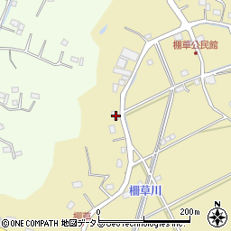静岡県菊川市棚草713-1周辺の地図