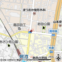 坂倉内科医院周辺の地図