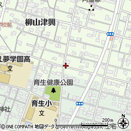 三重県津市柳山津興707周辺の地図