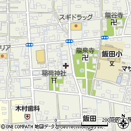 静岡県浜松市中央区飯田町940周辺の地図