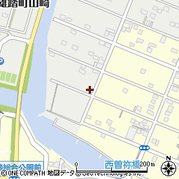静岡県浜松市中央区雄踏町山崎3886周辺の地図