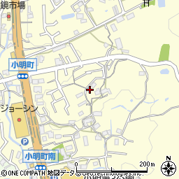 奈良県生駒市小明町1949周辺の地図