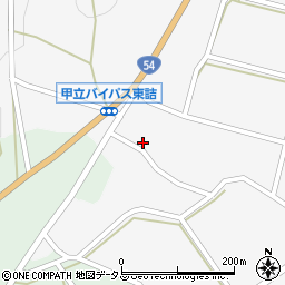 広島県安芸高田市甲田町下甲立1216-3周辺の地図