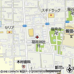 静岡県浜松市中央区飯田町942周辺の地図