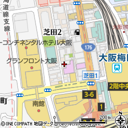キャッシュサービス・プラン　梅田店周辺の地図