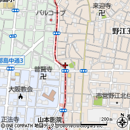 大宝野江ロイヤルマンション周辺の地図
