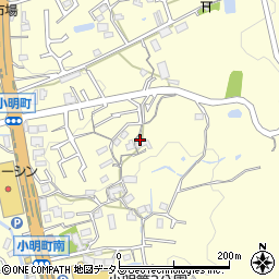 奈良県生駒市小明町864周辺の地図
