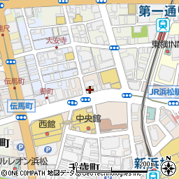すき家浜松鍛冶町店周辺の地図