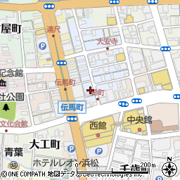 カワセ時計・宝石店周辺の地図