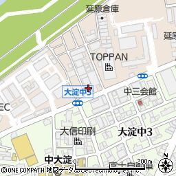 株式会社万陽周辺の地図