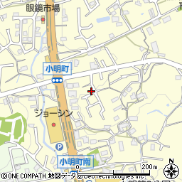 奈良県生駒市小明町769-6周辺の地図