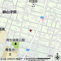 三重県津市柳山津興702周辺の地図
